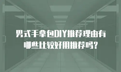 男式手拿包DIY推荐理由有哪些比较好用推荐吗？