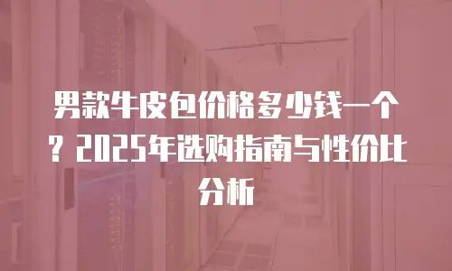 男款牛皮包价格多少钱一个？2025年选购指南与性价比分析