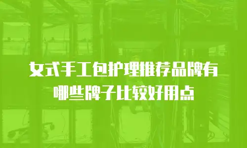 女式手工包护理推荐品牌有哪些牌子比较好用点