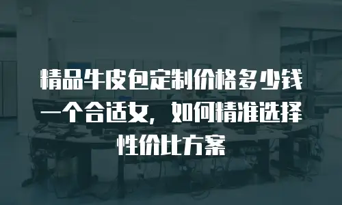 精品牛皮包定制价格多少钱一个合适女，如何精准选择性价比方案