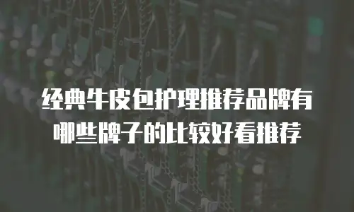 经典牛皮包护理推荐品牌有哪些牌子的比较好看推荐