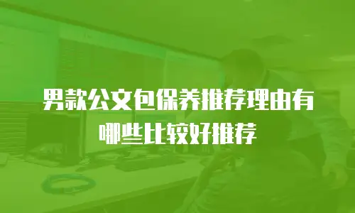 男款公文包保养推荐理由有哪些比较好推荐