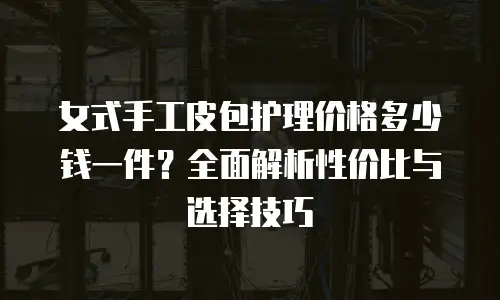 女式手工皮包护理价格多少钱一件？全面解析性价比与选择技巧