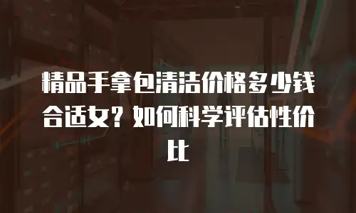 精品手拿包清洁价格多少钱合适女？如何科学评估性价比