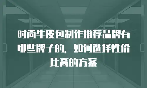 时尚牛皮包制作推荐品牌有哪些牌子的，如何选择性价比高的方案