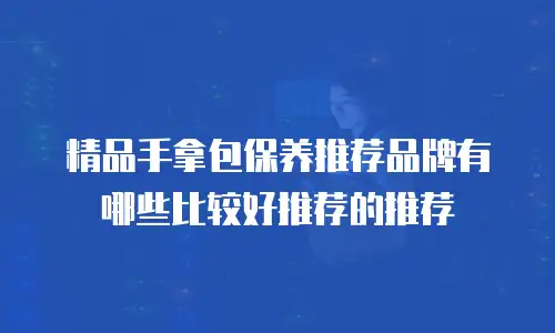 精品手拿包保养推荐品牌有哪些比较好推荐的推荐