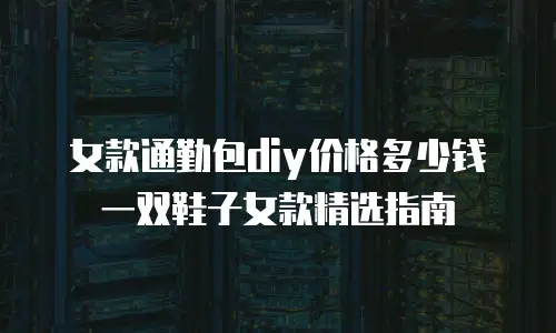 女款通勤包diy价格多少钱一双鞋子女款精选指南