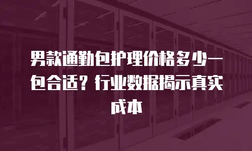 男款通勤包护理价格多少一包合适？行业数据揭示真实成本
