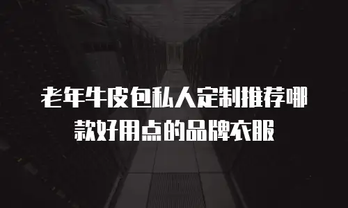 老年牛皮包私人定制推荐哪款好用点的品牌衣服