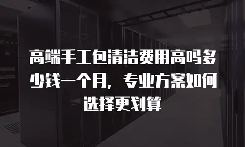 高端手工包清洁费用高吗多少钱一个月，专业方案如何选择更划算