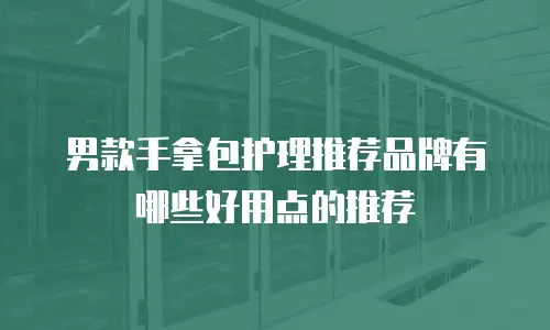 男款手拿包护理推荐品牌有哪些好用点的推荐