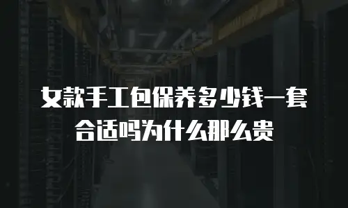 女款手工包保养多少钱一套合适吗为什么那么贵