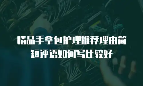 精品手拿包护理推荐理由简短评语如何写比较好