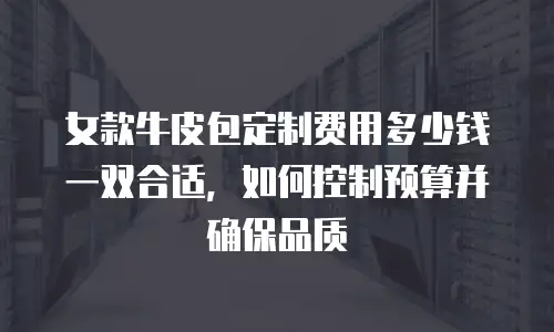 女款牛皮包定制费用多少钱一双合适，如何控制预算并确保品质