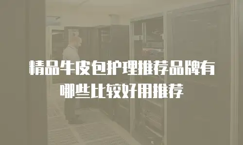 精品牛皮包护理推荐品牌有哪些比较好用推荐