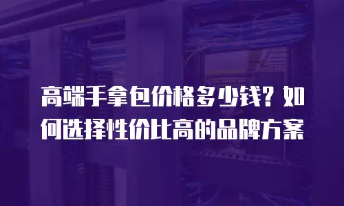 高端手拿包价格多少钱？如何选择性价比高的品牌方案