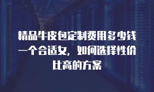 精品牛皮包定制费用多少钱一个合适女，如何选择性价比高的方案