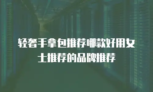 轻奢手拿包推荐哪款好用女士推荐的品牌推荐