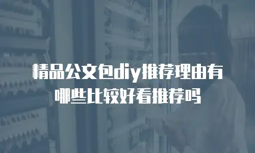 精品公文包diy推荐理由有哪些比较好看推荐吗
