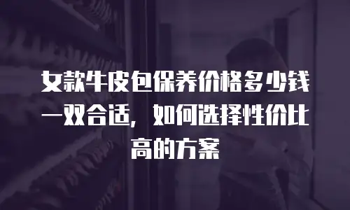 女款牛皮包保养价格多少钱一双合适，如何选择性价比高的方案