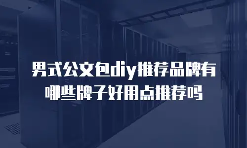 男式公文包diy推荐品牌有哪些牌子好用点推荐吗