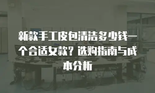 新款手工皮包清洁多少钱一个合适女款？选购指南与成本分析