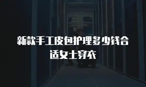 新款手工皮包护理多少钱合适女士穿衣