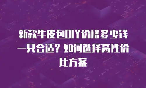 新款牛皮包DIY价格多少钱一只合适？如何选择高性价比方案