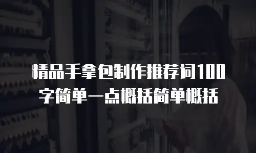 精品手拿包制作推荐词100字简单一点概括简单概括