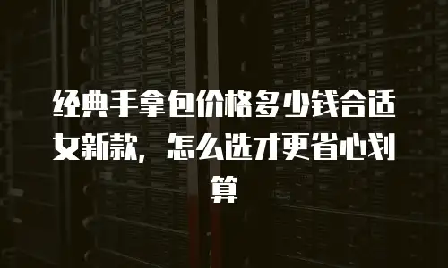 经典手拿包价格多少钱合适女新款，怎么选才更省心划算