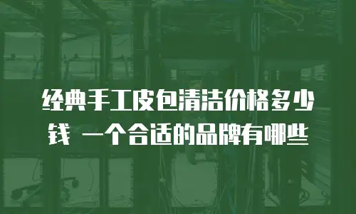 经典手工皮包清洁价格多少钱 一个合适的品牌有哪些