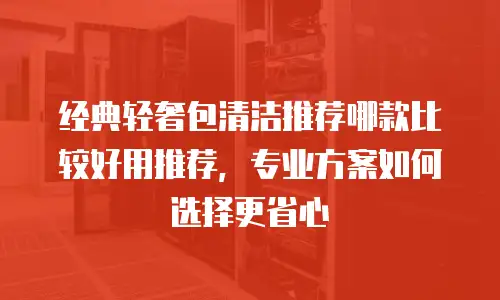 经典轻奢包清洁推荐哪款比较好用推荐，专业方案如何选择更省心