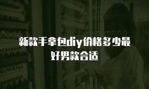 新款手拿包diy价格多少最好男款合适