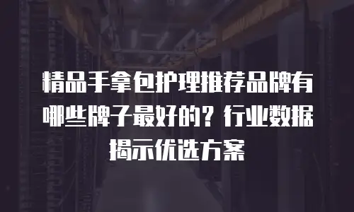 精品手拿包护理推荐品牌有哪些牌子最好的？行业数据揭示优选方案