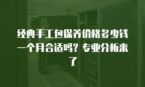 经典手工包保养价格多少钱一个月合适吗？专业分析来了