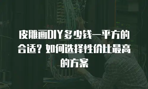 皮雕画DIY多少钱一平方的合适？如何选择性价比最高的方案