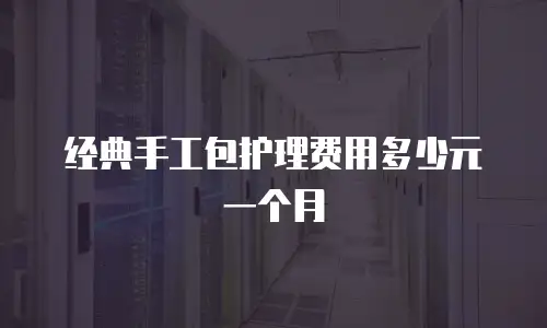 经典手工包护理费用多少元一个月