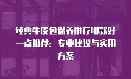 经典牛皮包保养推荐哪款好一点推荐：专业建议与实用方案