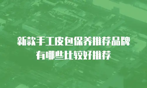 新款手工皮包保养推荐品牌有哪些比较好推荐