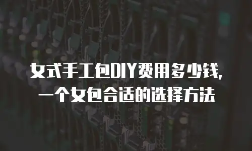 女式手工包DIY费用多少钱，一个女包合适的选择方法