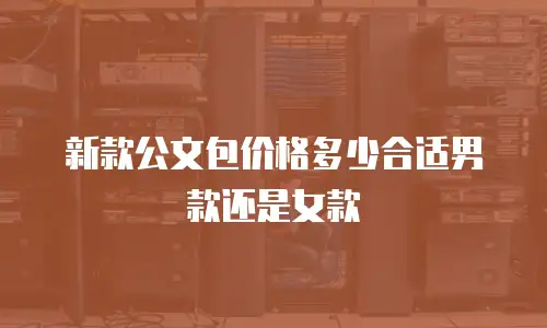 新款公文包价格多少合适男款还是女款