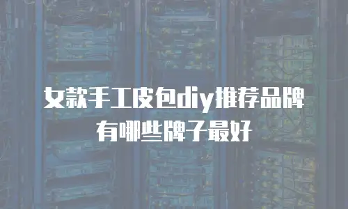 女款手工皮包diy推荐品牌有哪些牌子最好