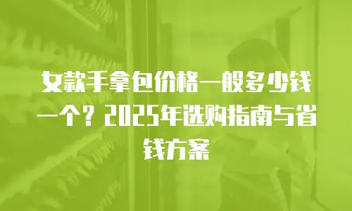 女款手拿包价格一般多少钱一个？2025年选购指南与省钱方案