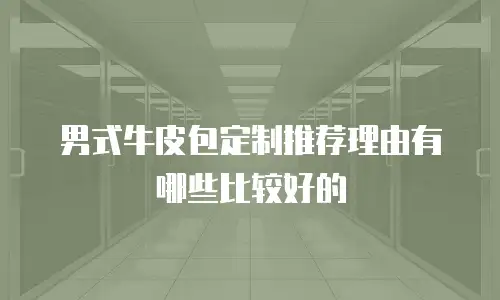 男式牛皮包定制推荐理由有哪些比较好的