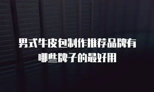 男式牛皮包制作推荐品牌有哪些牌子的最好用