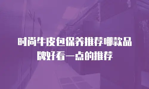 时尚牛皮包保养推荐哪款品牌好看一点的推荐