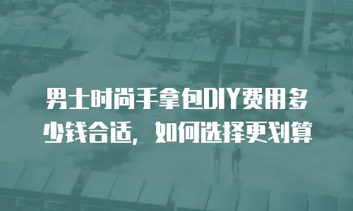 男士时尚手拿包DIY费用多少钱合适，如何选择更划算