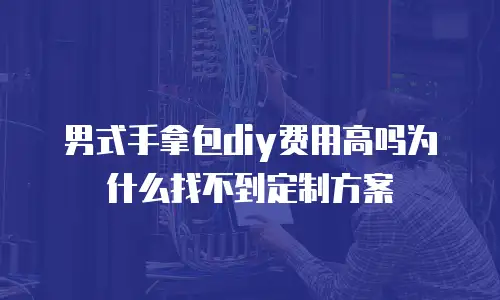 男式手拿包diy费用高吗为什么找不到定制方案