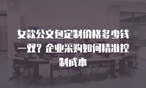 女款公文包定制价格多少钱一双？企业采购如何精准控制成本