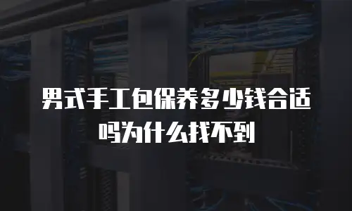 男式手工包保养多少钱合适吗为什么找不到